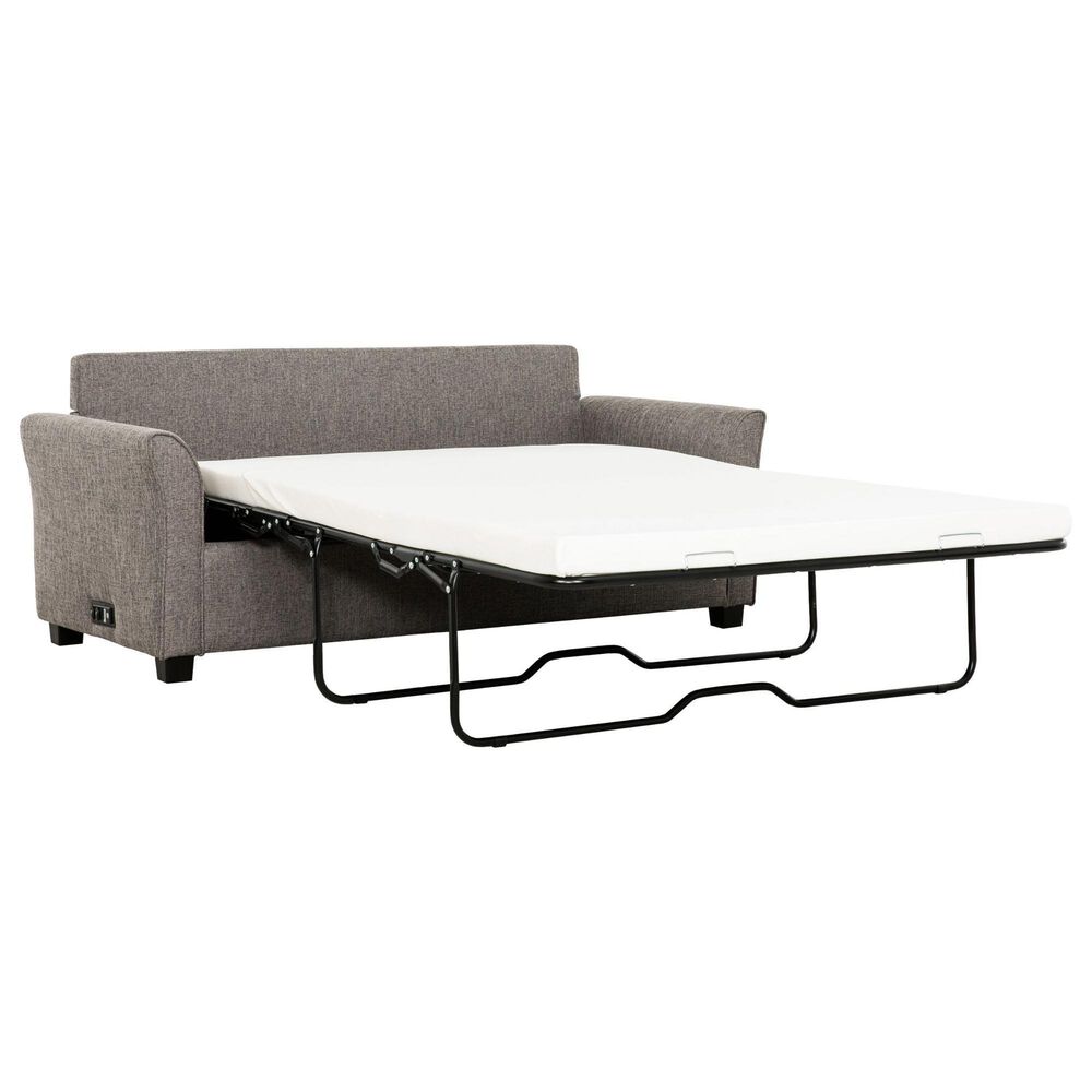 Primo International Drake Sofa Bed in Linen Dark Gray, , large