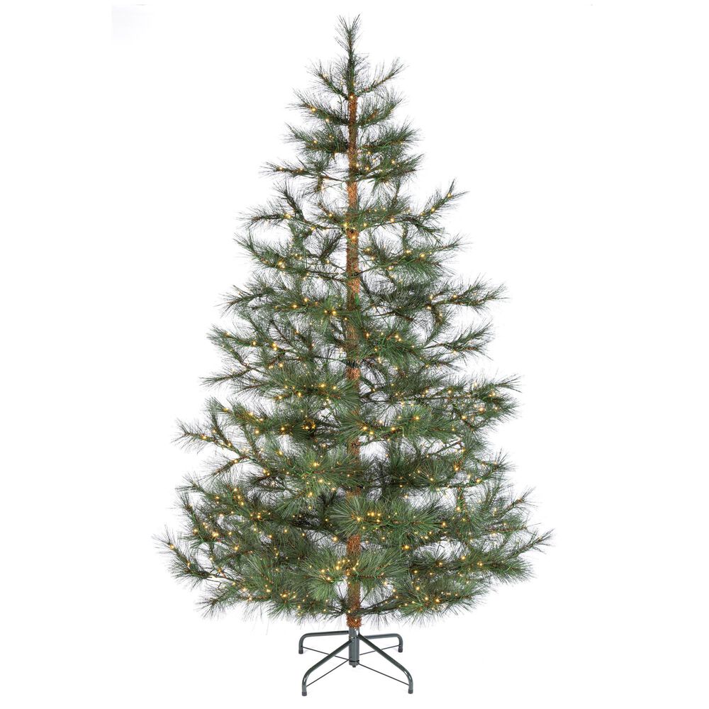 The Gerson Company 7.5&#39; Pre-Lit Artificial Christmas Tree in Green, , large