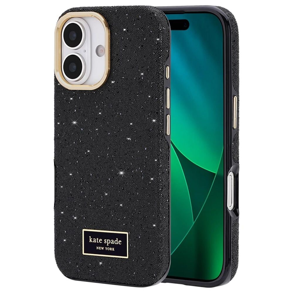 Kate Spade Crystal Pave MagSafe Case for Apple iPhone 17 in Nightfall, , large