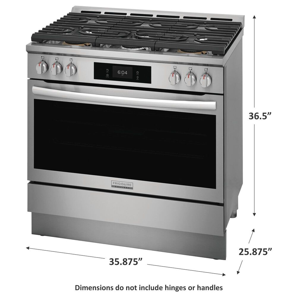 Frigidaire Gallery 36&quot; Dual-Fuel Range with Air Fry, , large