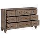 New Heritage Design Mariana 9-Drawer Dresser in Vintage Mocha, , large