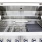 Forno Bulnes 4-Piece Outdoor Kitchen Grill Set with Beverage Center in Stainless Steel and Black, , large