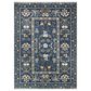 Rifle Paper Co. x Loloi Kismet Arabesque Navy 6"7" x 9"4" Area Rug, , large