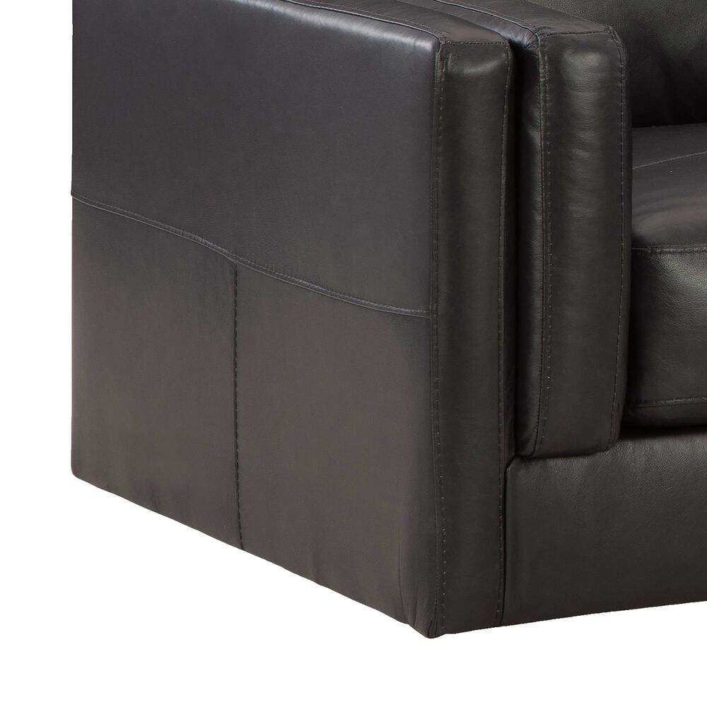 Ashley Amiata Stationary Loveseat in Onyx, , large