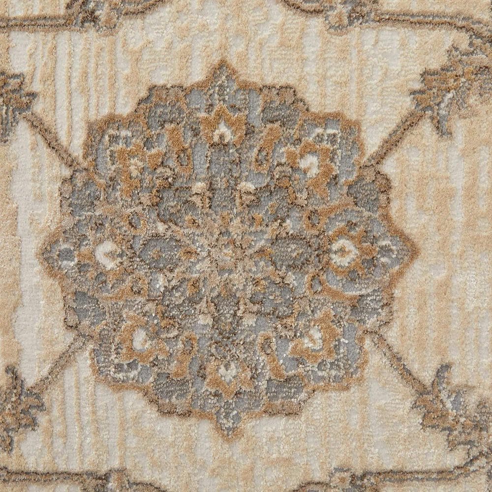 Feizy Celene 39KZF 9&#39; x 12&#39; Beige and Gray Area Rug, , large