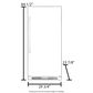 Signature Kitchen Suite 24" Integrated Column Refrigerator Right Hinge - Panel Sold Separately, , large