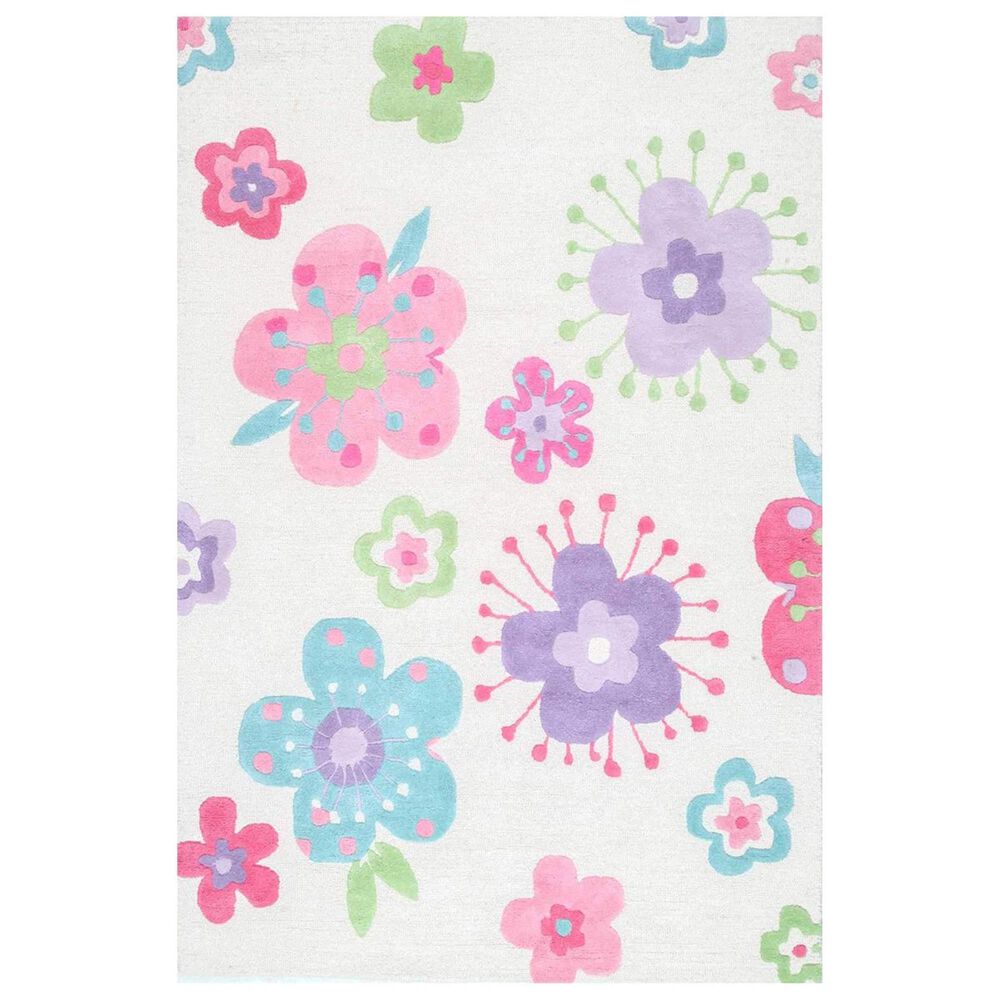 nuLOOM Irisa MTIR04A 3' x 5' Off White Kids Rug, , large