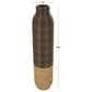 Maple and Jade 40" Seagrass Handmade Decorative Vase in Dark Brown and Natural Brown, , large
