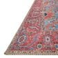 Loloi Loren LQ-10 2"6" x 7"6" Blue and Red Runner, , large