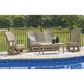 Ashley Hyland Wave Patio Rectangular Coffee Table in Driftwood, , large