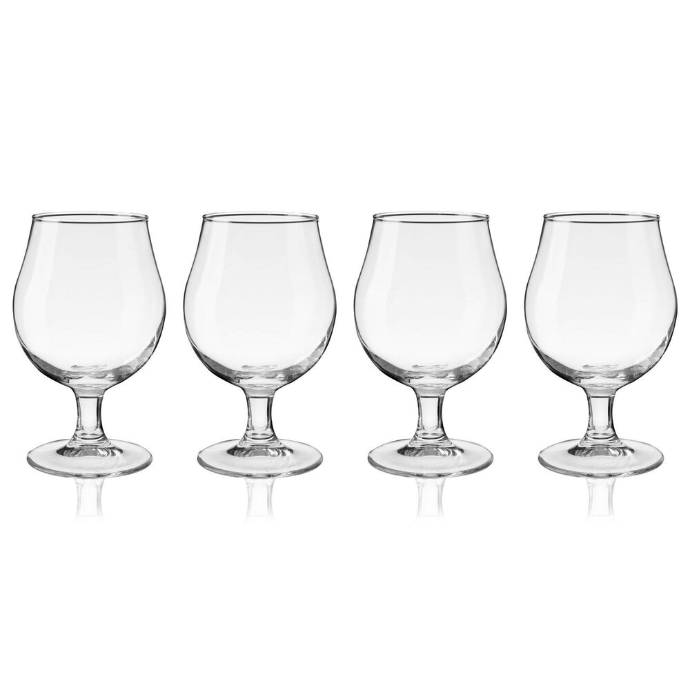 True Tulip Beer Glasses in Clear (Set of 4), , large