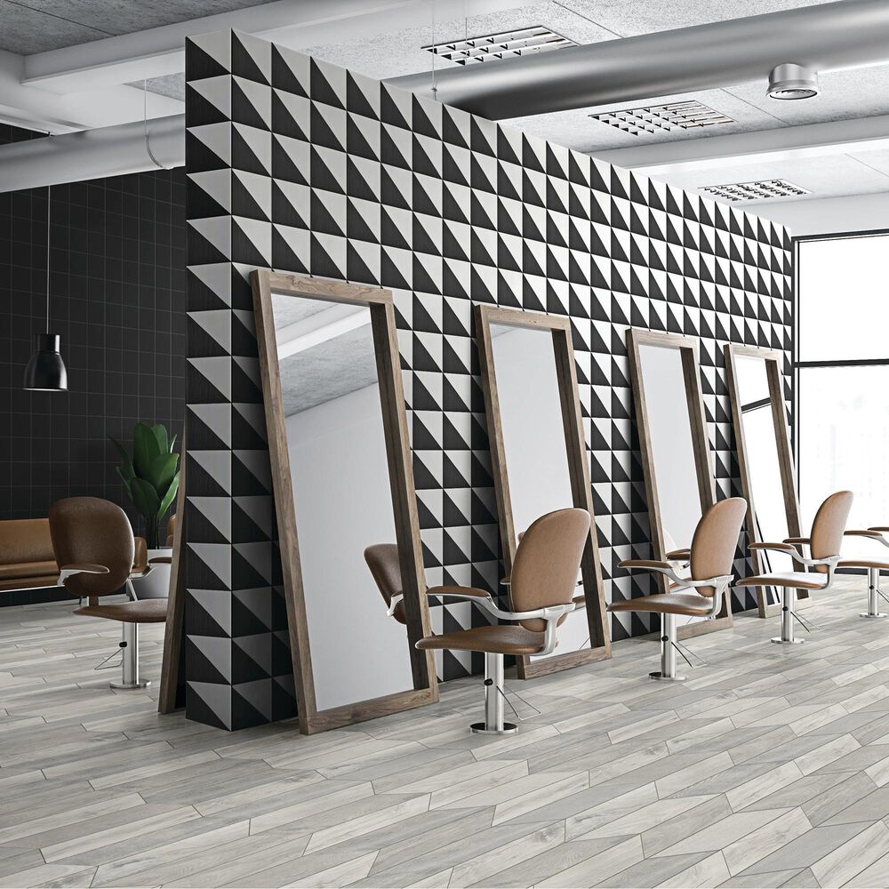 Marazzi Treverksoul Grey 4&quot; x 21&quot; Porcelain Tile, , large