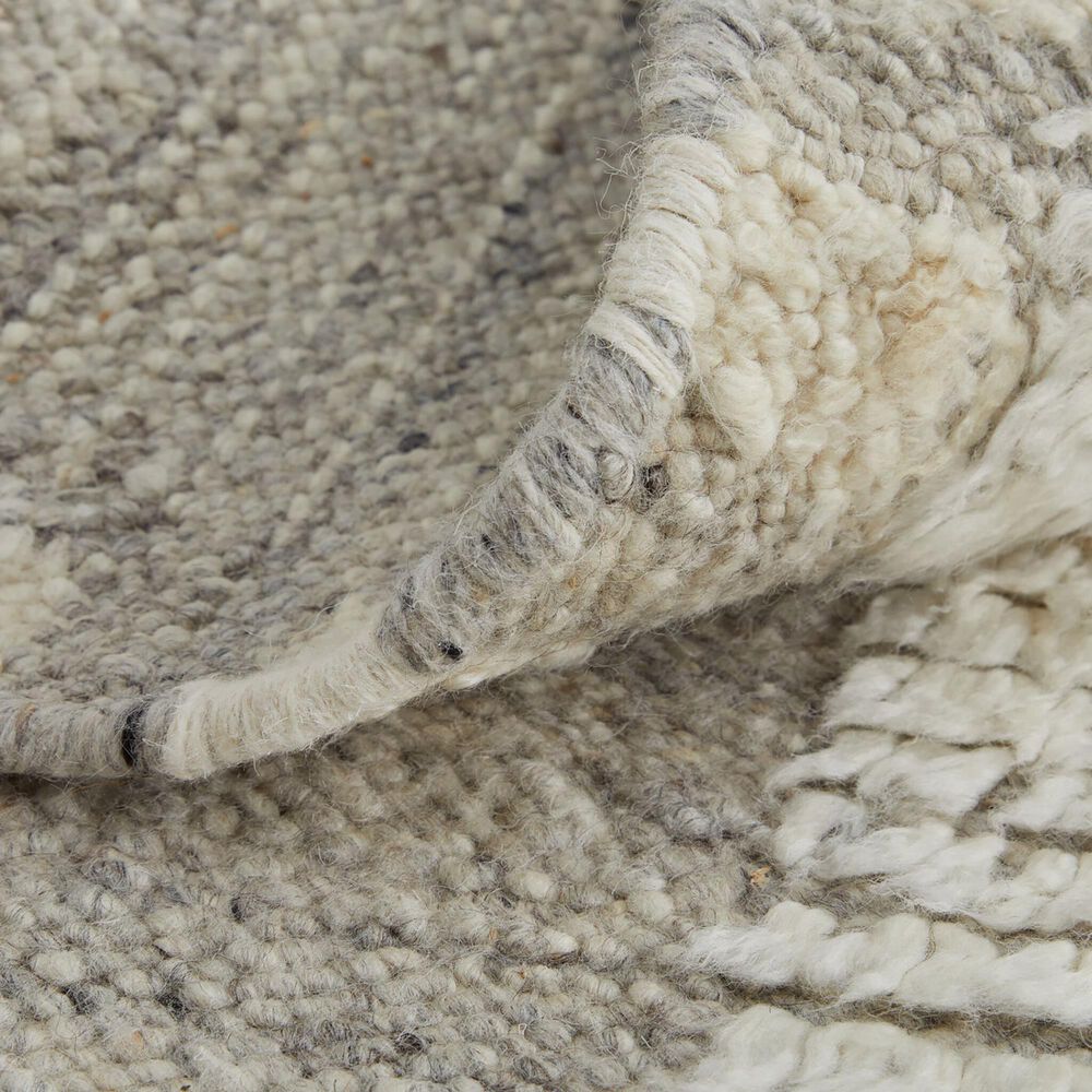 Feizy Ashby 8909F 3&#39;6&quot; x 5&#39;6&quot; Ivory and Gray Area Rug, , large