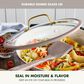 Green Pan Reserve Pro 11" Ceramic Nonstick Everyday Pan with Lid in Latte, , large