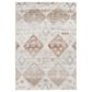 Central Oriental Landscape Remy 7"10" x 9"10" Salt and Canyon Rose Area Rug, , large