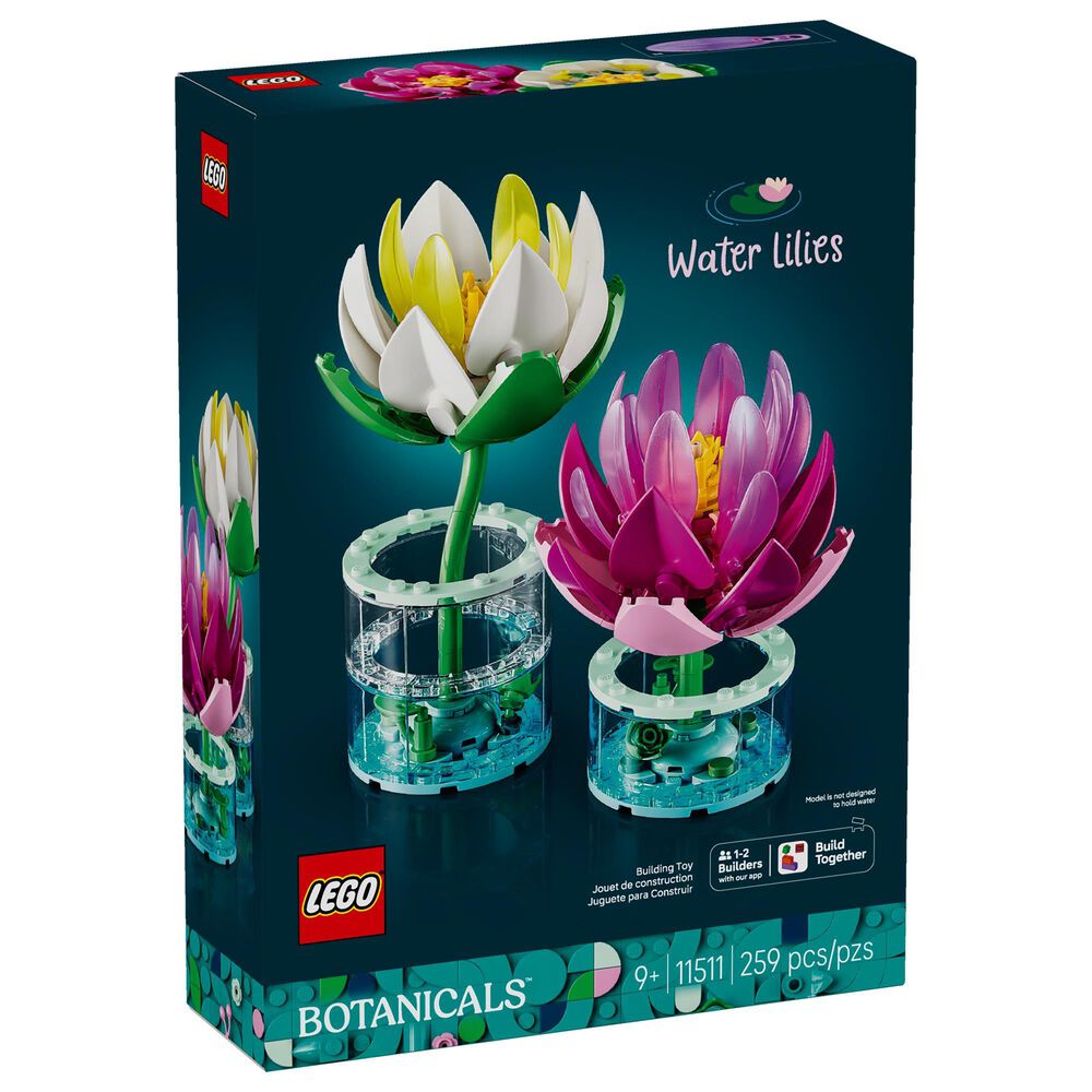 LEGO Botanicals Water Lilies Building Set, , large