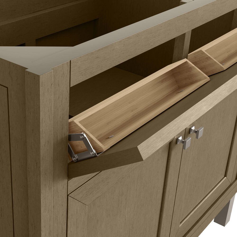 James Martin Vanities Chicago 36" Single Bathroom Vanity Cabinet in Walnut Whisper, , large