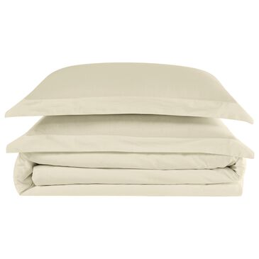 Pem America Truly Calm Silver Cool 2-Piece Twin/Twin XL Duvet Set in Khaki, , large