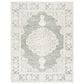 Safavieh Micro-Loop MLP275F 8" x 10" Gray and Ivory Area Rug, , large