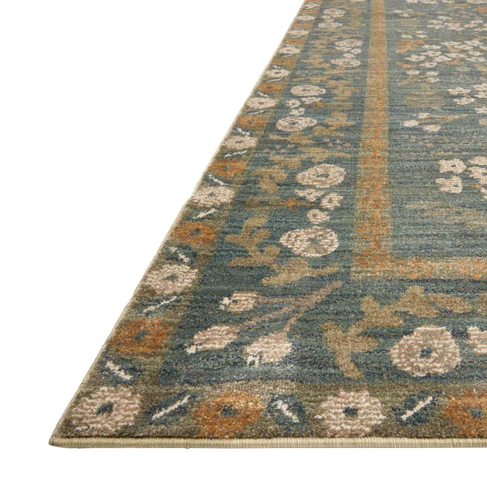 Rifle Paper Co. x Loloi Fiore FIO-01 2&#39;7&quot; x 4&#39; Slate and Sage Area Rug, , large