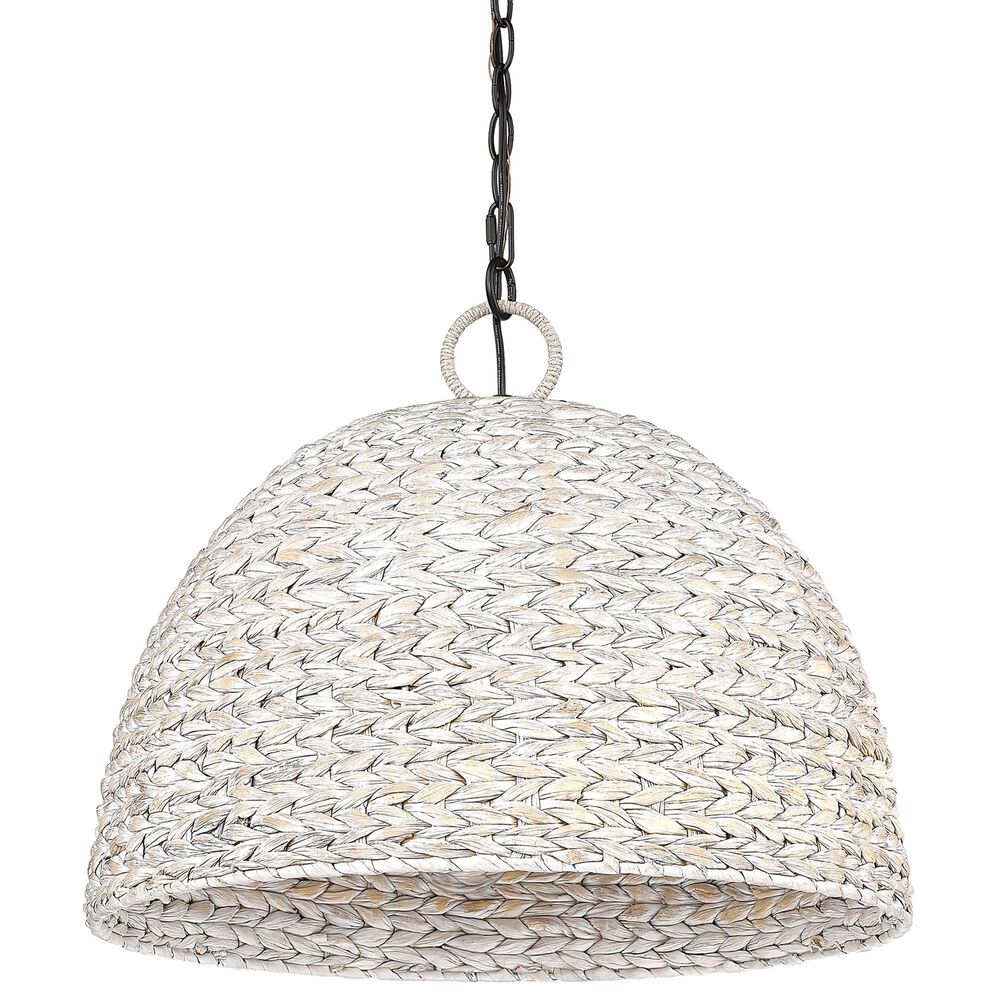 Golden Lighting Rue 5-Light Pendant in Matte Black, , large