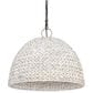 Golden Lighting Rue 5-Light Pendant in Matte Black, , large