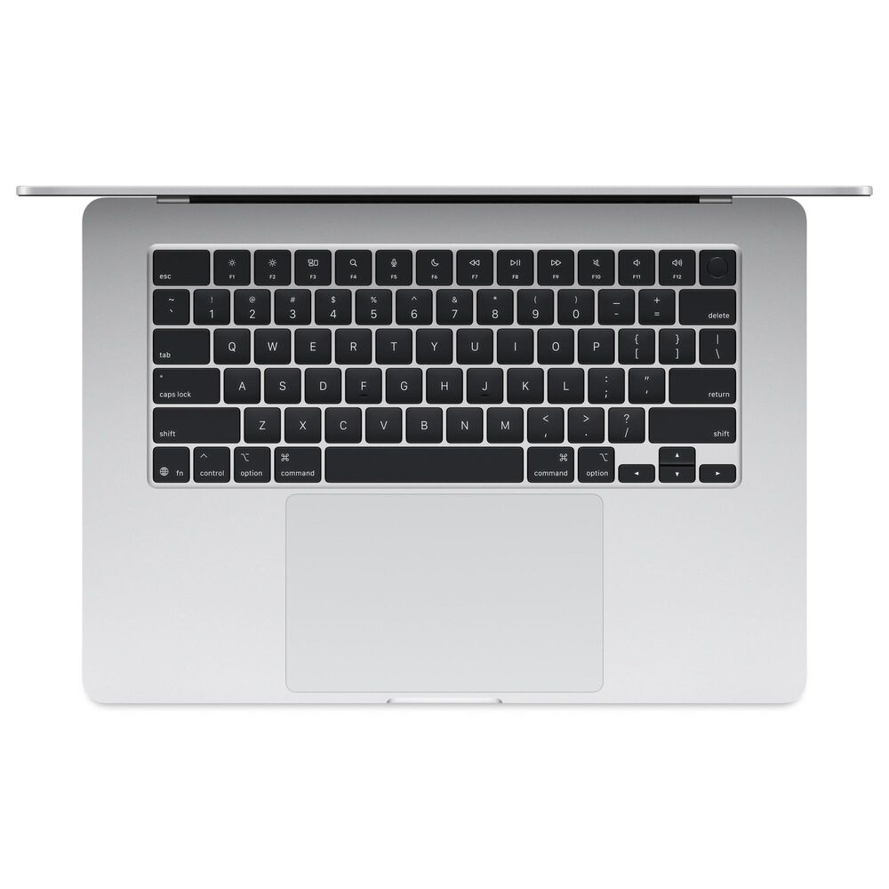 Apple MacBook Air 15.3&quot; Laptop - Apple M4 chip 10-core CPU - 24GB RAM - 10-core GPU - 512GB SSD in Silver with 3-Year AppleCare+, , large