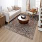 Karastan Echo Angelino 5" x 7"10" Pudra Area Rug, , large
