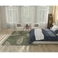 Nourison Garden Oasis GOA02 Green and Ivory 6" x 9" Indoor/Outdoor Area Rug, , large