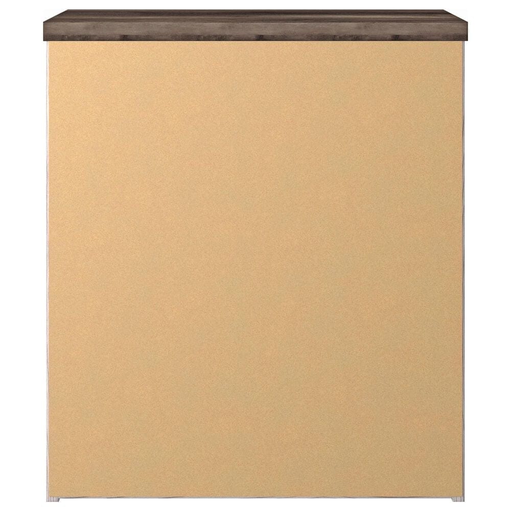 Ashley Gerridan 4 Piece Full Bedroom Set in White and Gray, , large