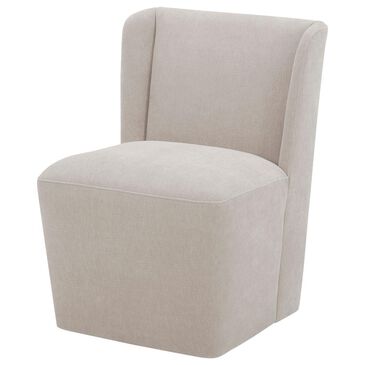 Moe"s Home Collection Cormac Rolling Side Chair in Warm Sand, , large