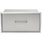 Coyote Outdoor 28" Single Storage Drawer in Stainless Steel, , large