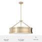 Hunter Capshaw 6-Light Pendant in Alturas Gold, , large
