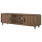 Crown Mark Nyomi 71" TV Stand in Light Brown, , large