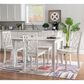Linon Home Decor Hamlet 5-Piece Rectangular Dining Set in White, , large