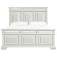 Mayberry Hill Bridgestone Queen Panel Bed in Antique White, , large