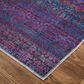 Feizy Voss 7"10" x 9"10" Black and Multicolor Area Rug, , large