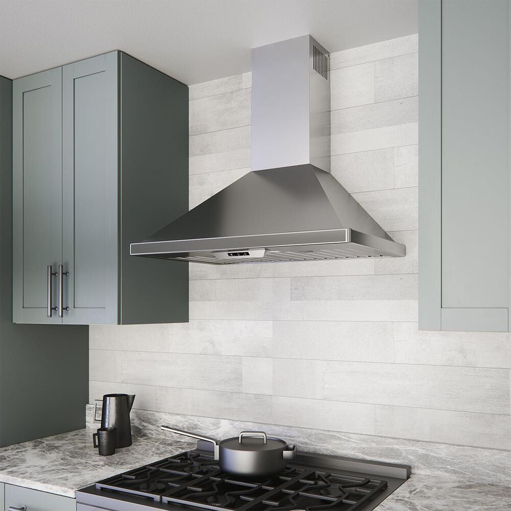 Berkshire Hoods Custom Hood Series 30 Inch Wall Hood in Stainless Steel, , large