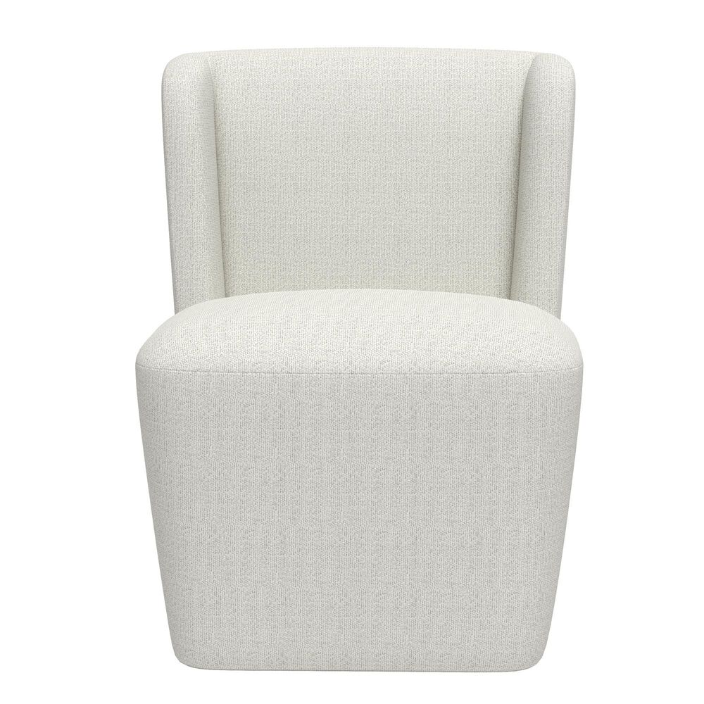 Interlochen Contemporary Dining Side Chair in Merino Pearl White, , large
