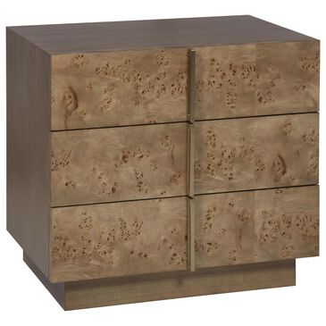 Vanguard Furniture Nova 3 Drawer Nightstand in Saddle, , large