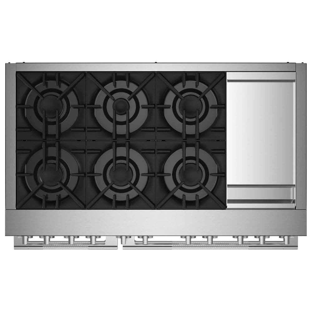 JennAir Rise 48&quot; Professional Range with Griddle in Stainless Steel, , large