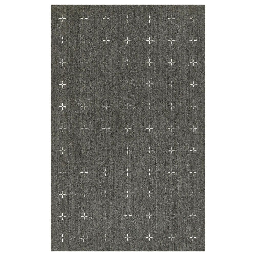 Momeni Oliver 5" x 8" Charcoal Area Rug, , large