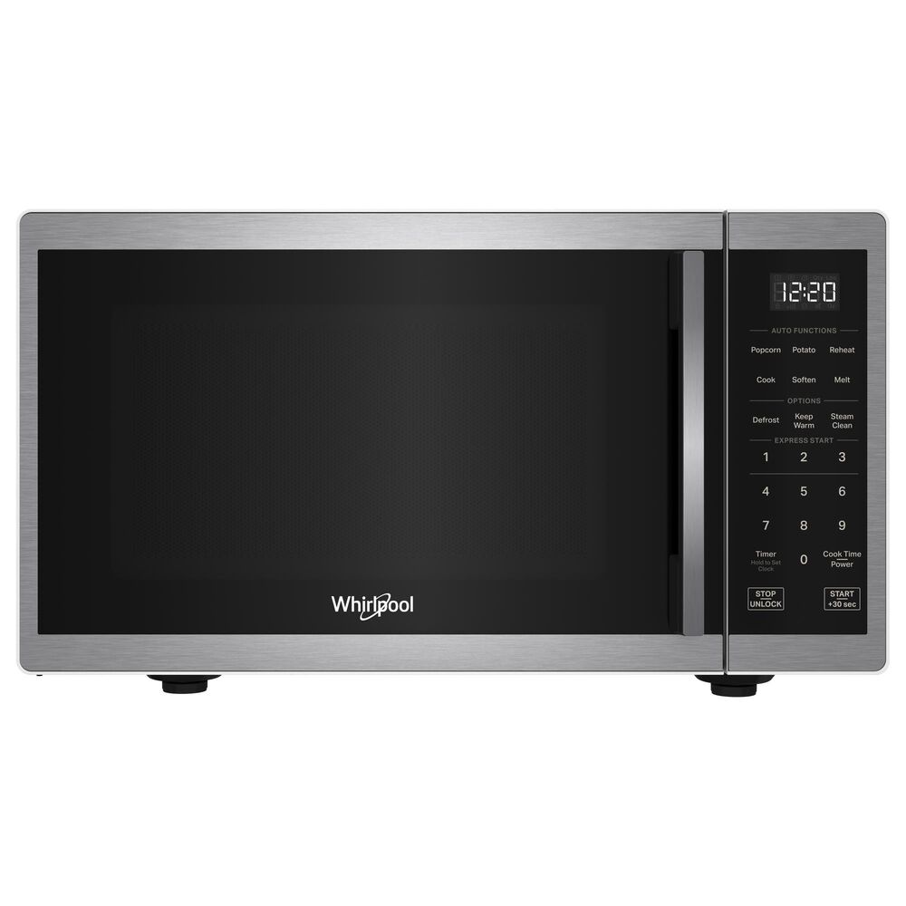 Whirlpool 0.9 Cu. Ft. Countertop Microwave with Steam Clean in Stainless Steel, , large