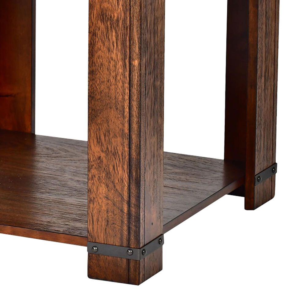 Steve Silver Arusha End Table in Medium Cherry, , large