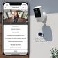 Lorex 4K Spotlight Battery Wi-Fi Outdoor Security Camera in White, , large