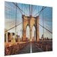 Ashley Shayward 48" x 36" Wall Art in Blue and Amber, , large
