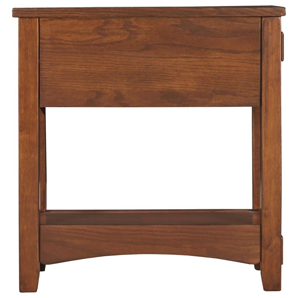 Ashley Breegin Chairside End Table in Brown, , large