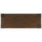 Waltham Brownstone Sofa Console Table in Chocolate, , large