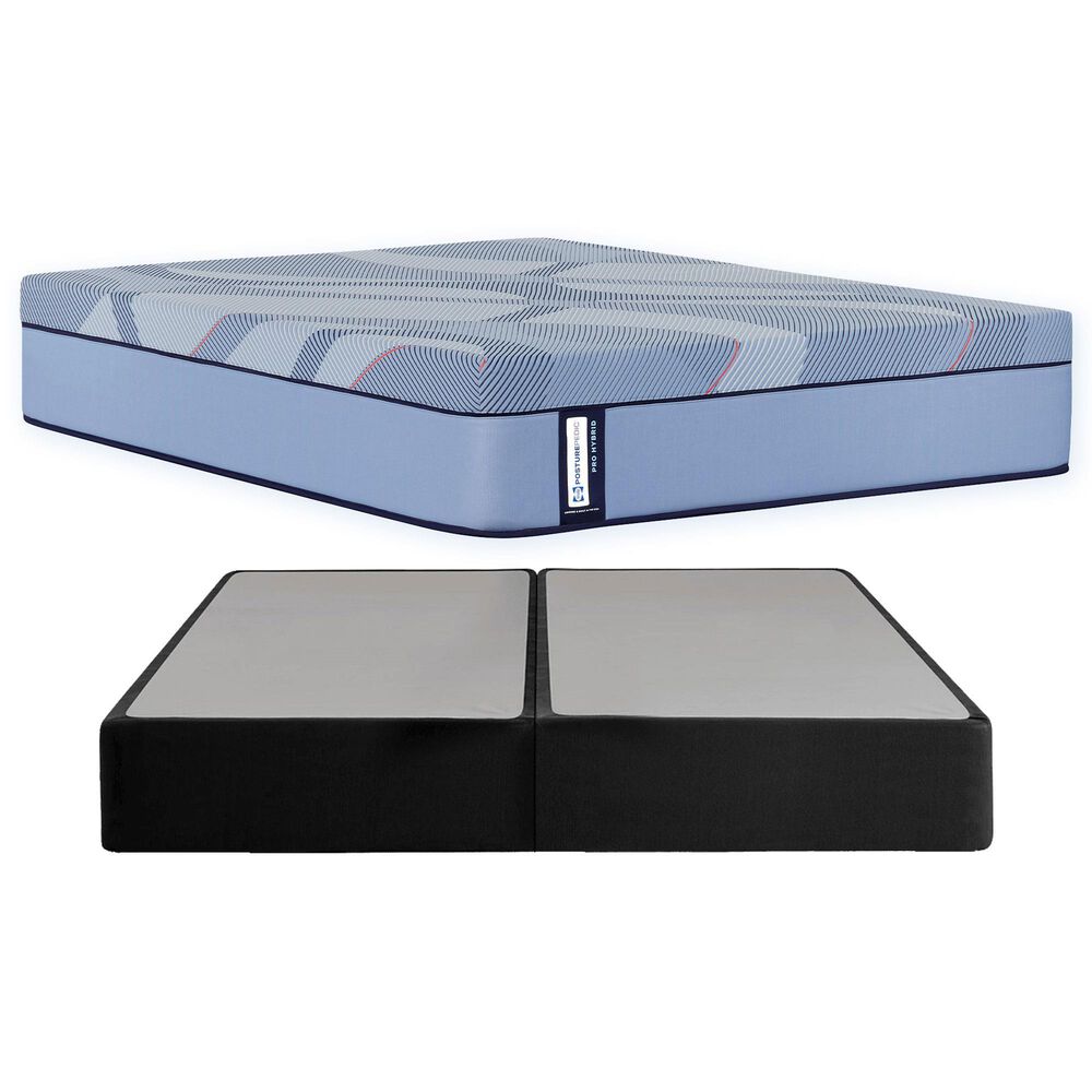 Sealy Wilkins Firm Hybrid King Mattress with Low Profile Box Springs, , large