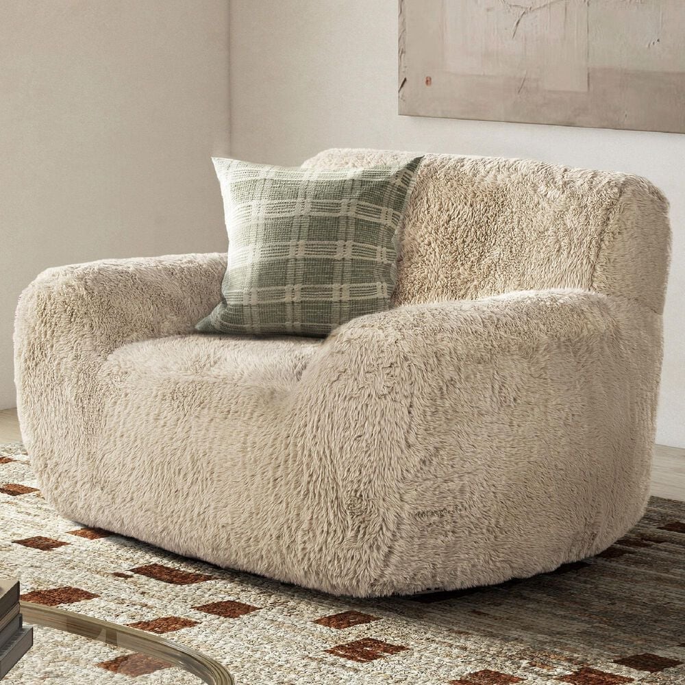 Jennifer Taylor Home Summit Accent Arm Chair in Cream Beige, , large